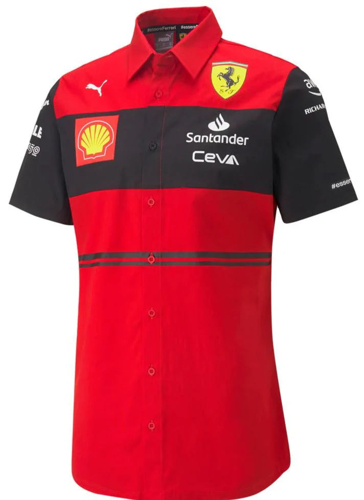 Camisa De Vestir Scuderia Ferrari Temporada 2022 Pitshop