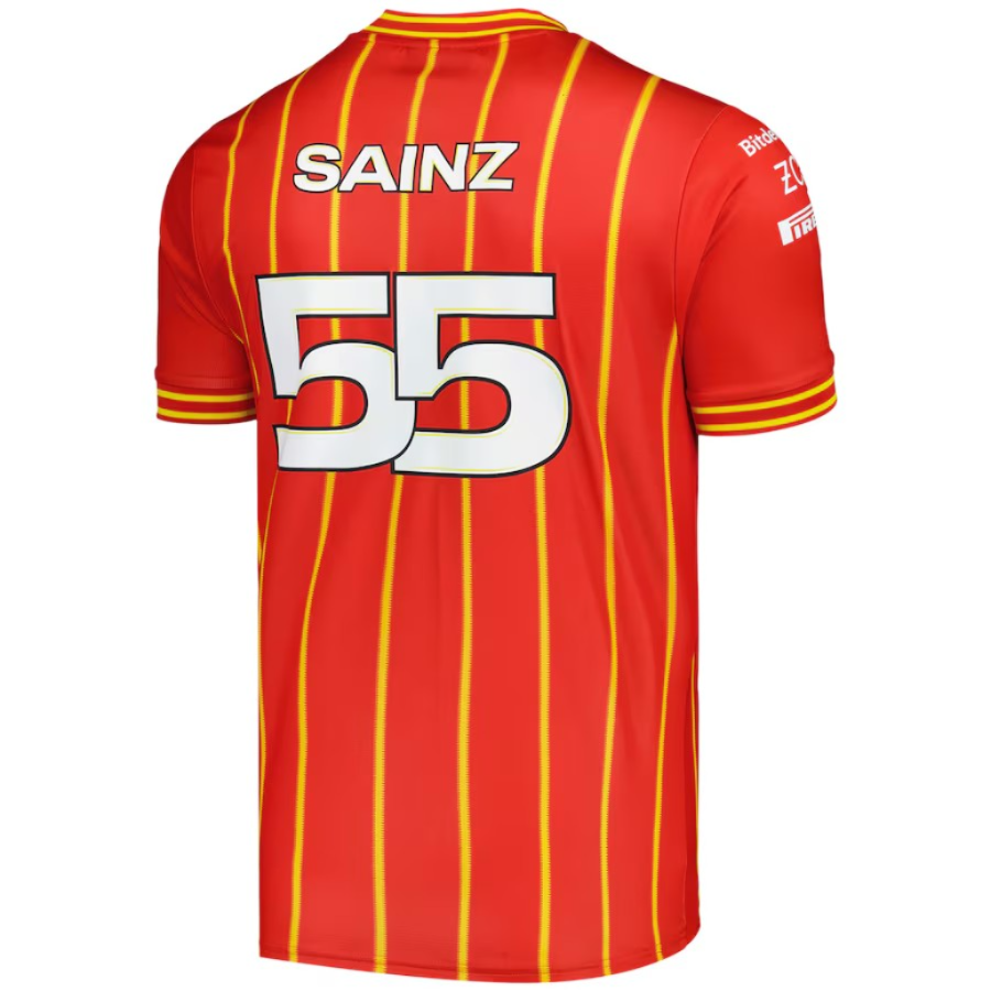 Jersey Soccer Scuderia Ferrari Carlos Sainz Edición Especial GP Austria **2024**