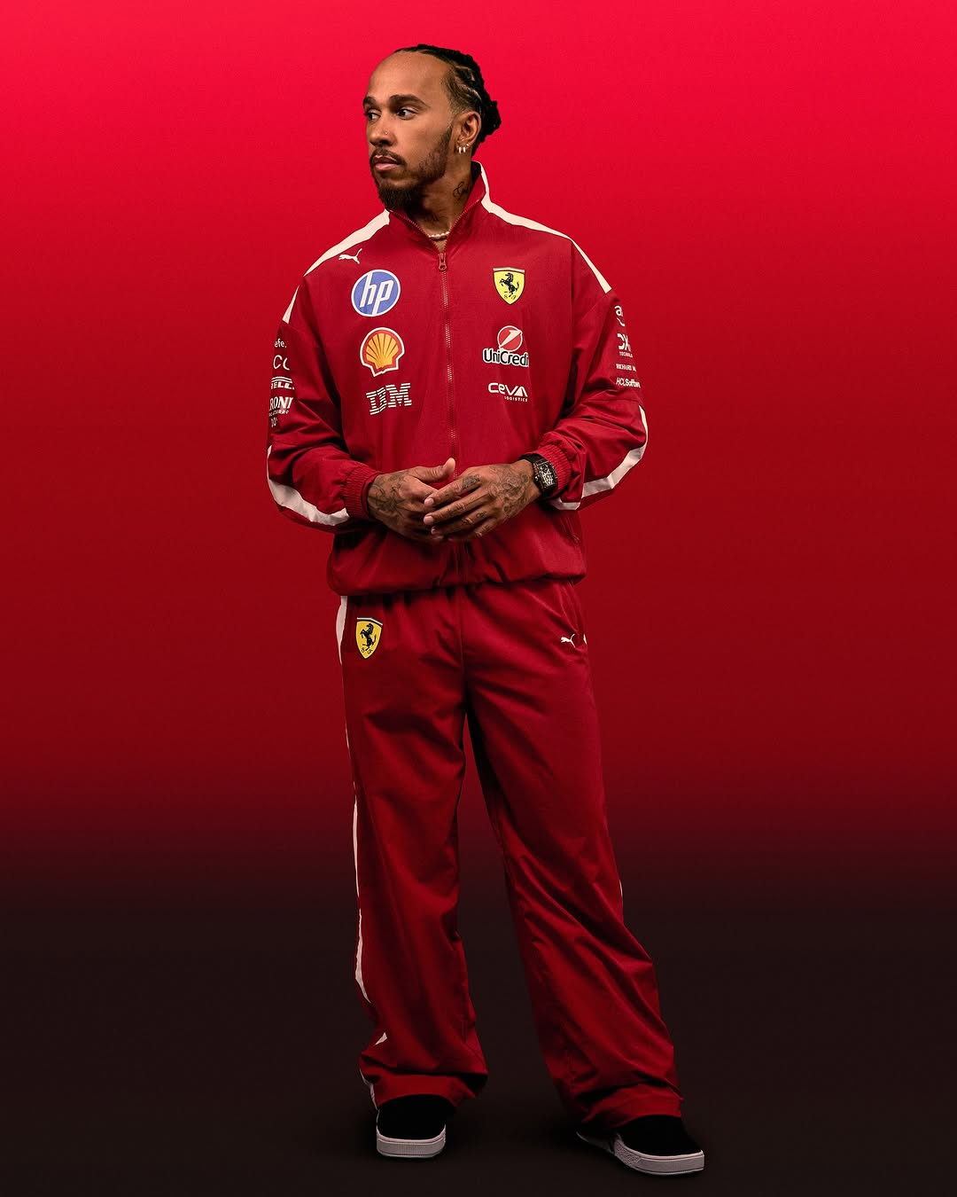 Pantalones Scuderia Ferrari F1™ Race T7 Oversized PUMA 2025
