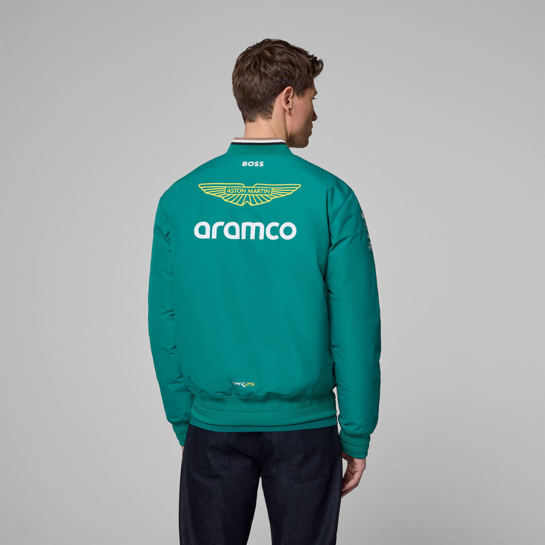 Chaqueta Bomber Aston Martin F1 Team 2025