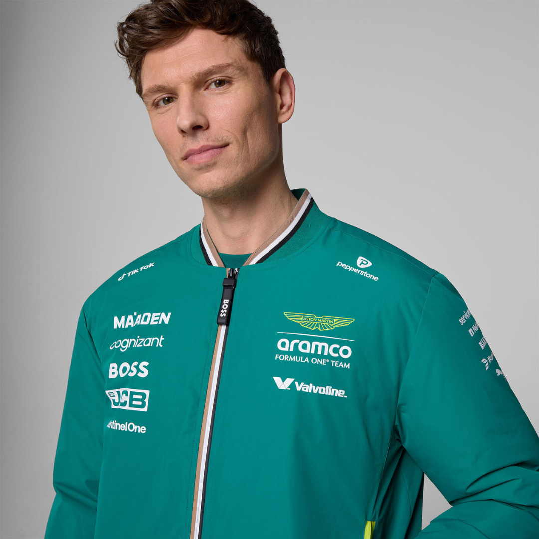 Chaqueta Bomber Aston Martin F1 Team 2025