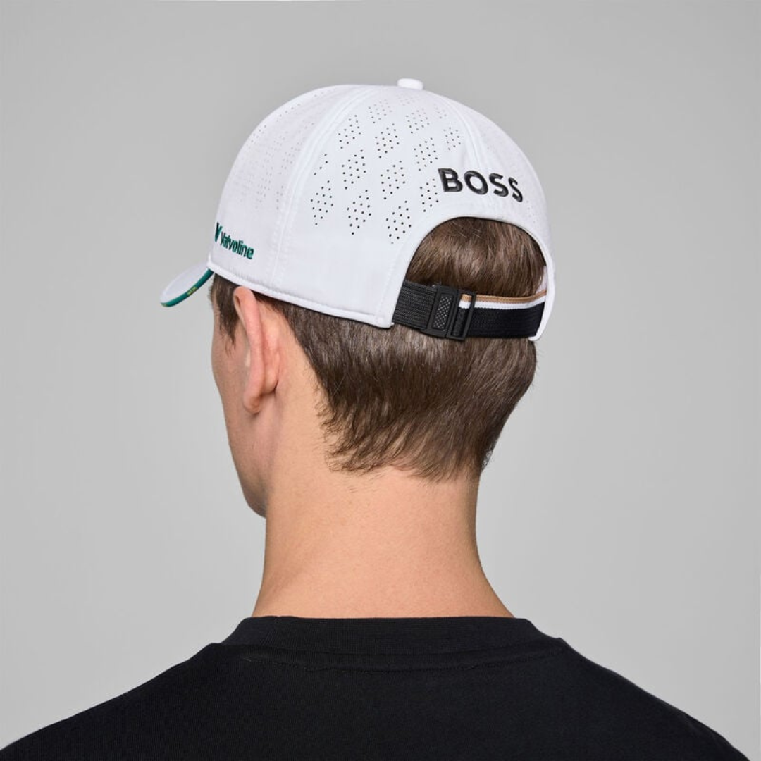 Gorra Blanca Aston Martin F1 Team 2025