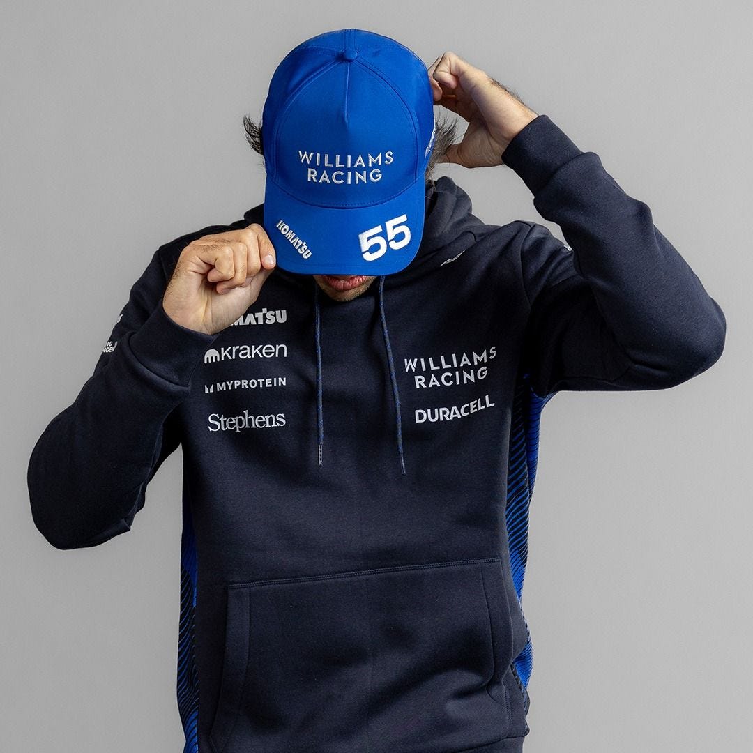 Gorra Carlos Sainz Driver – Oficial Williams Racing F1™