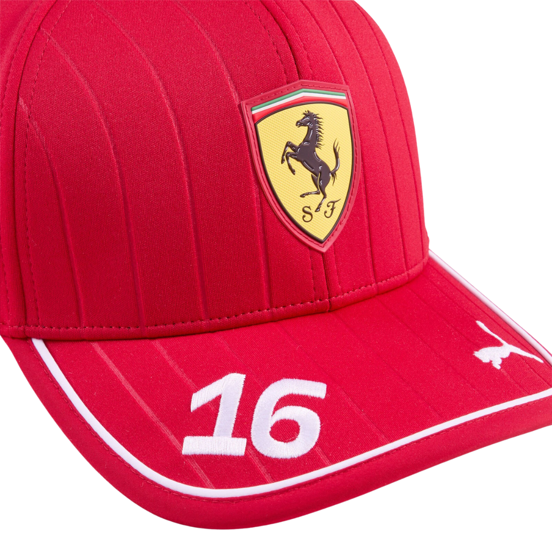 Gorra juvenil Charles Leclerc Scuderia Ferrari F1™ PUMA 2025