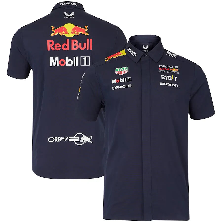 Camisa de Vestir Red Bull Castore Caballero Temporada **2024**