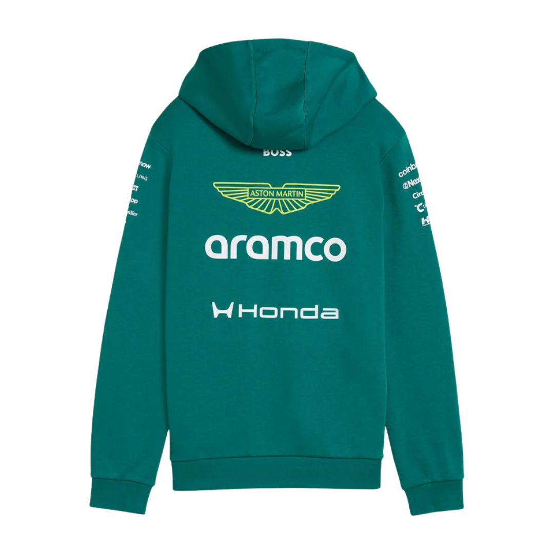 Sudadera Infantil Aston Martin F1™ Team 2026 Hoodie PUMA Oficial