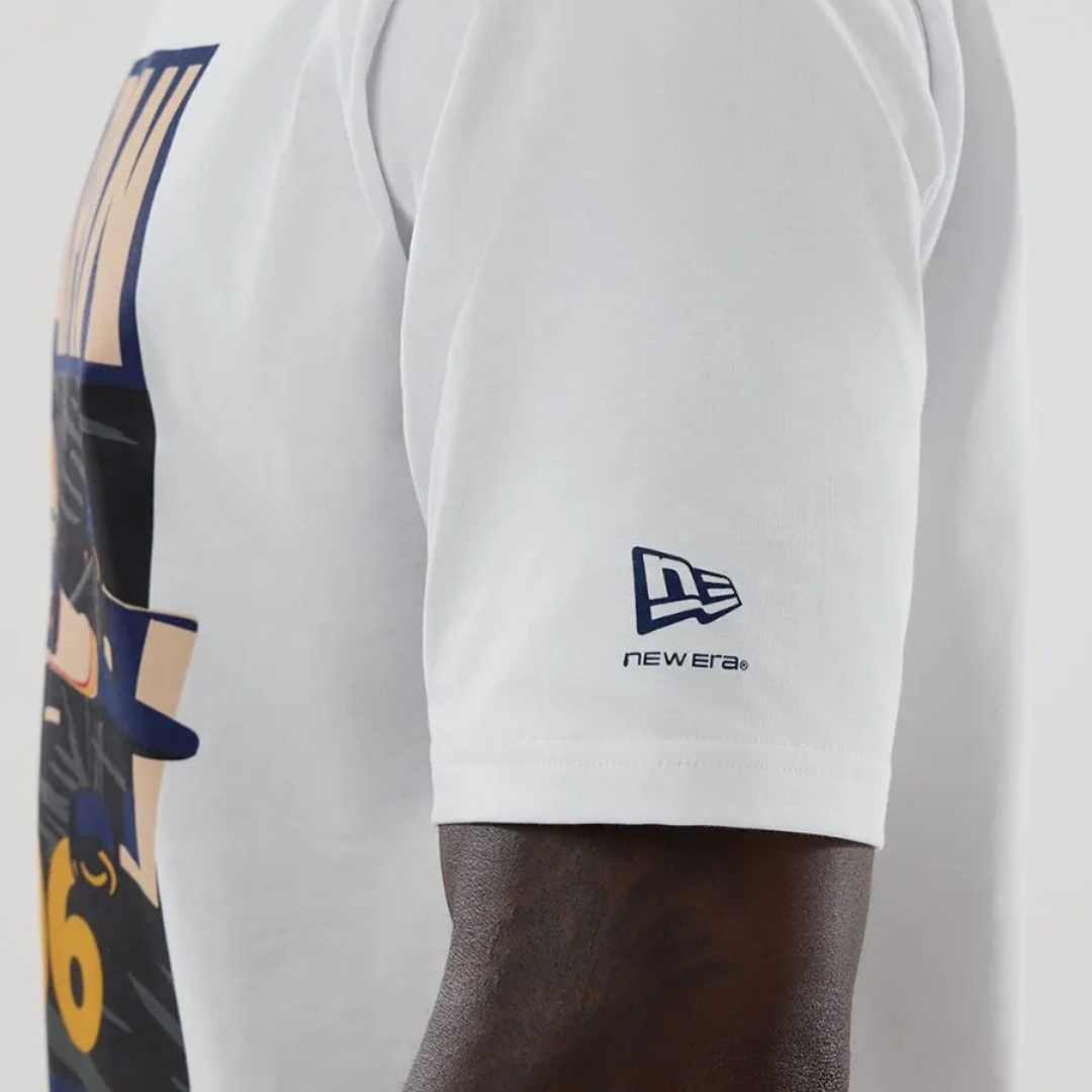 Playera Williams F1™ Japón 2026 Graphic Tee Damon Hill Blanca