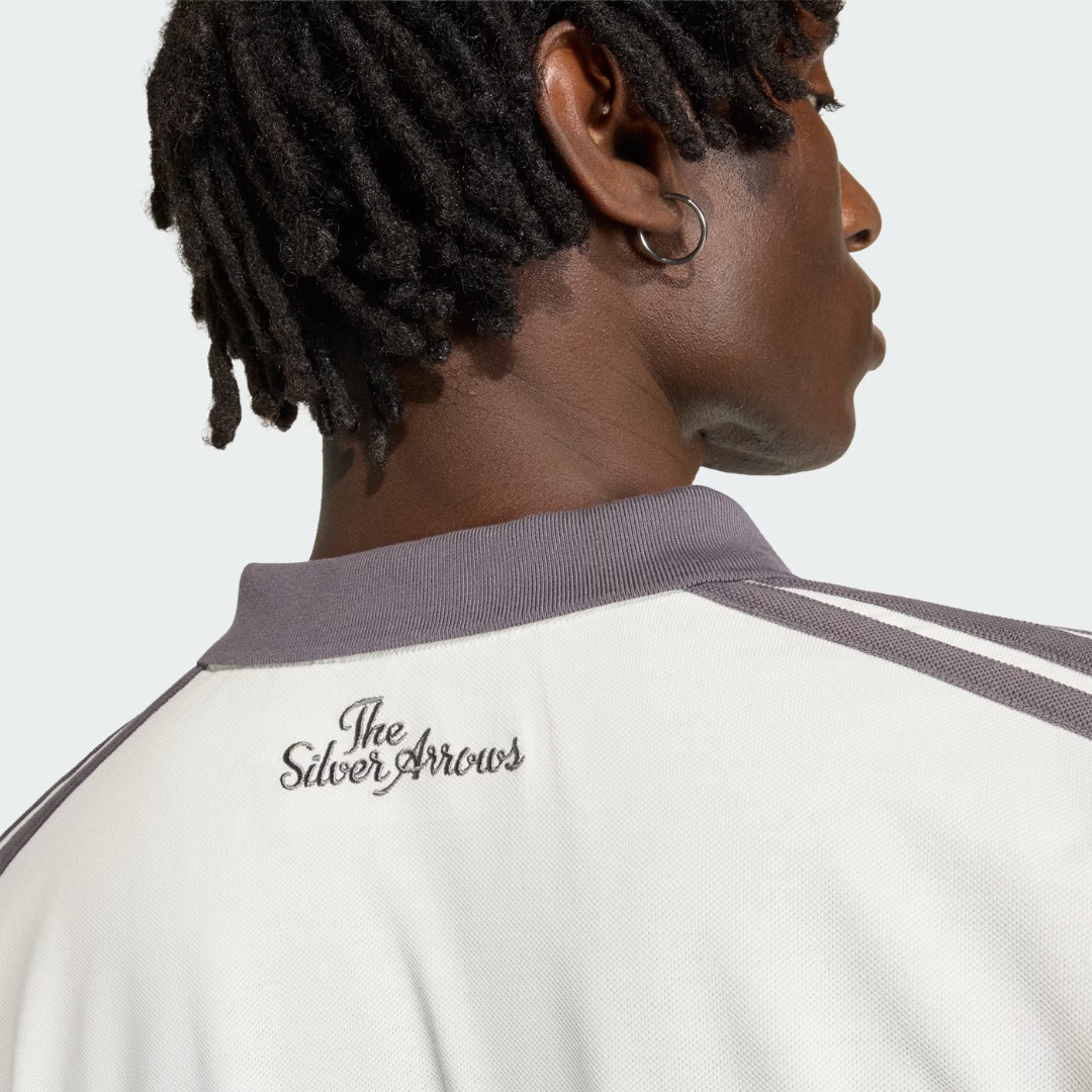 Polo Mercedes AMG Petronas F1™ Silver Arrows Icon Hombre adidas Manga Larga