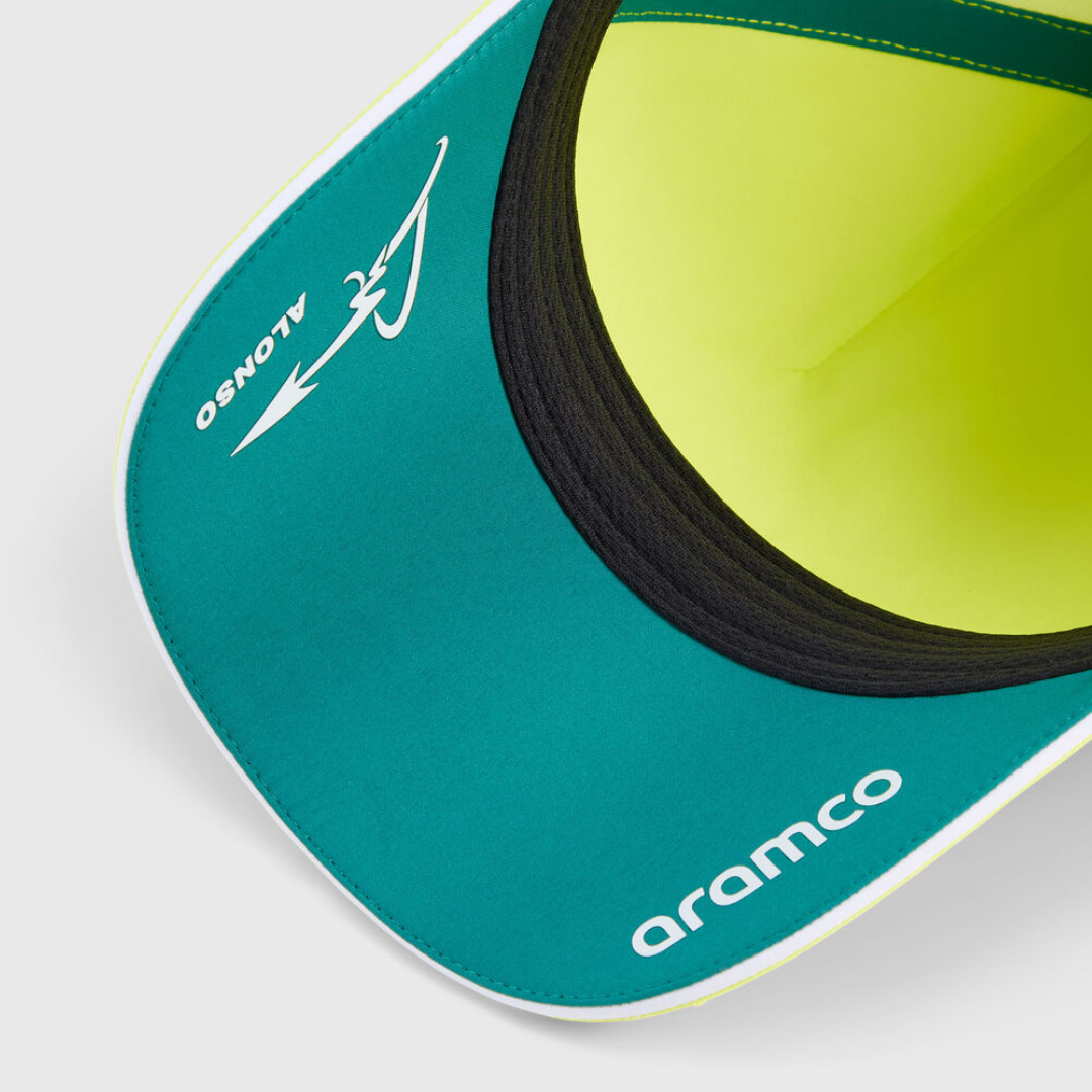 Gorra Fernando Alonso Aston Martin F1™ 2026 Verde PUMA Oficial