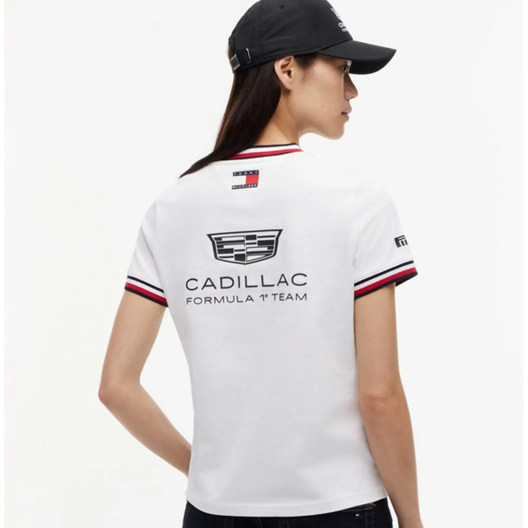 Playera Mujer Cadillac F1™ Team Tommy Hilfiger Oficial