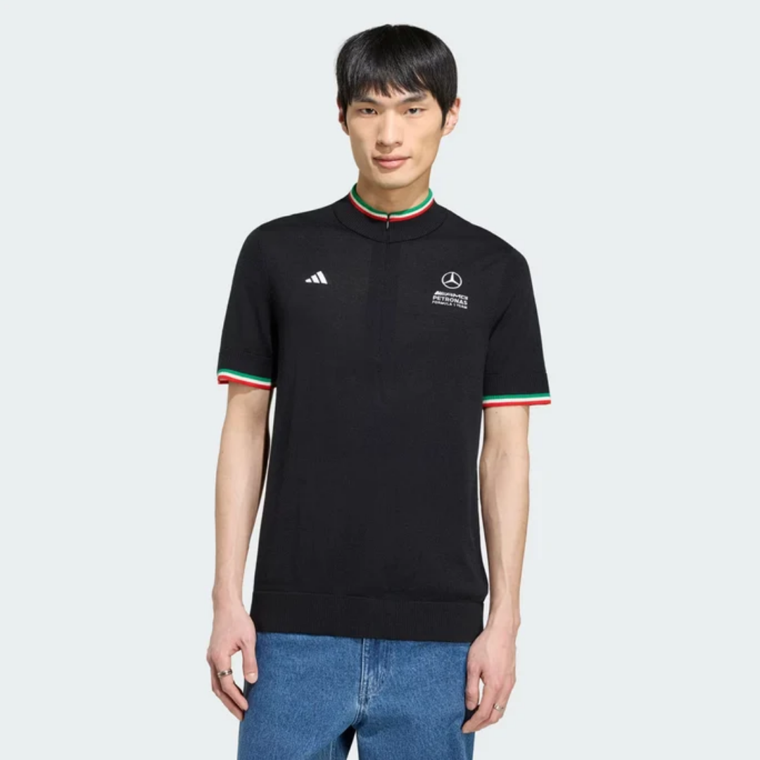 Playera Mercedes AMG Petronas F1™ GP Monza 2026 Giro Di Mercedes Negra