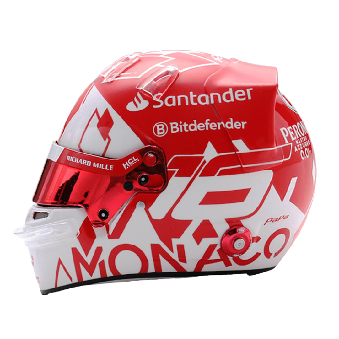 Casco Charles Leclerc GP Mónaco 2024 - Edición Especial 1/5