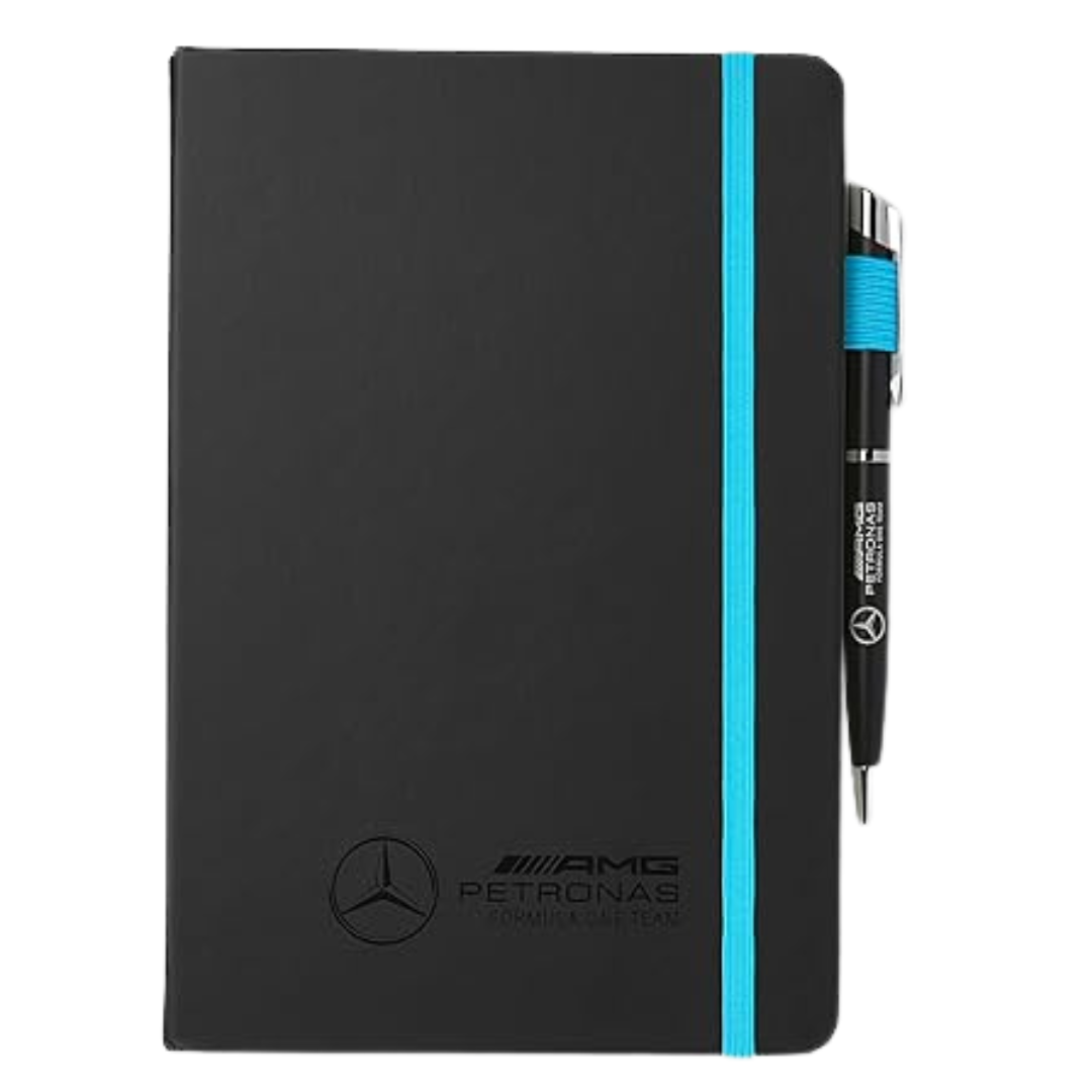 Cuaderno y Pluma Mercedes AMG Petronas F1™ A5 | Merch Oficial