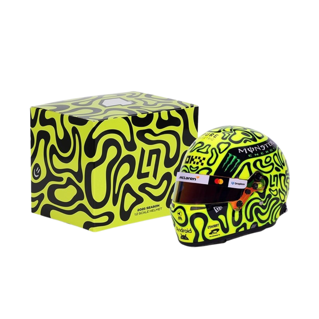 Mini Casco Lando Norris F1™ 2025 Escala 1:2 | Bell Oficial