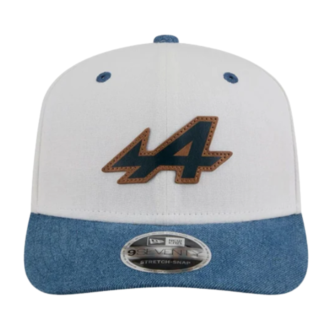 Gorra Alpine F1™ Austin 2025 | New Era 9SEVENTY Stretch Snapback Blanca