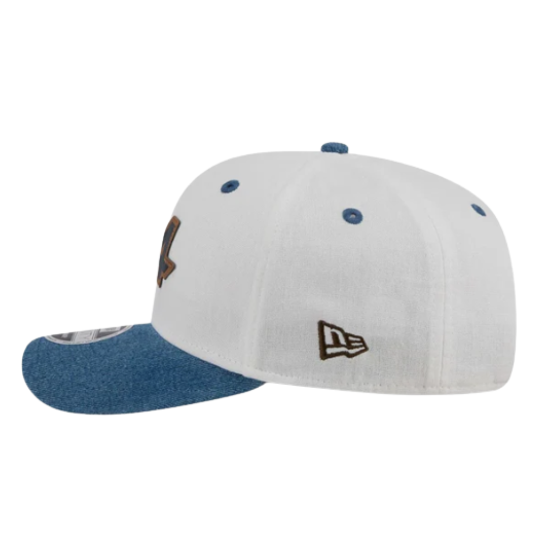 Gorra Alpine F1™ Austin 2025 | New Era 9SEVENTY Stretch Snapback Blanca