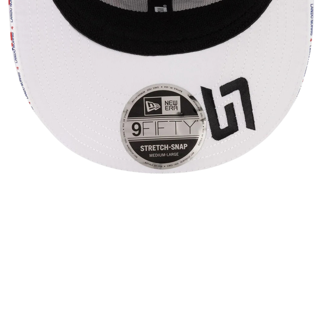 Gorra McLaren Norris British GP 2025 con el Número 4 - Edición Especial
