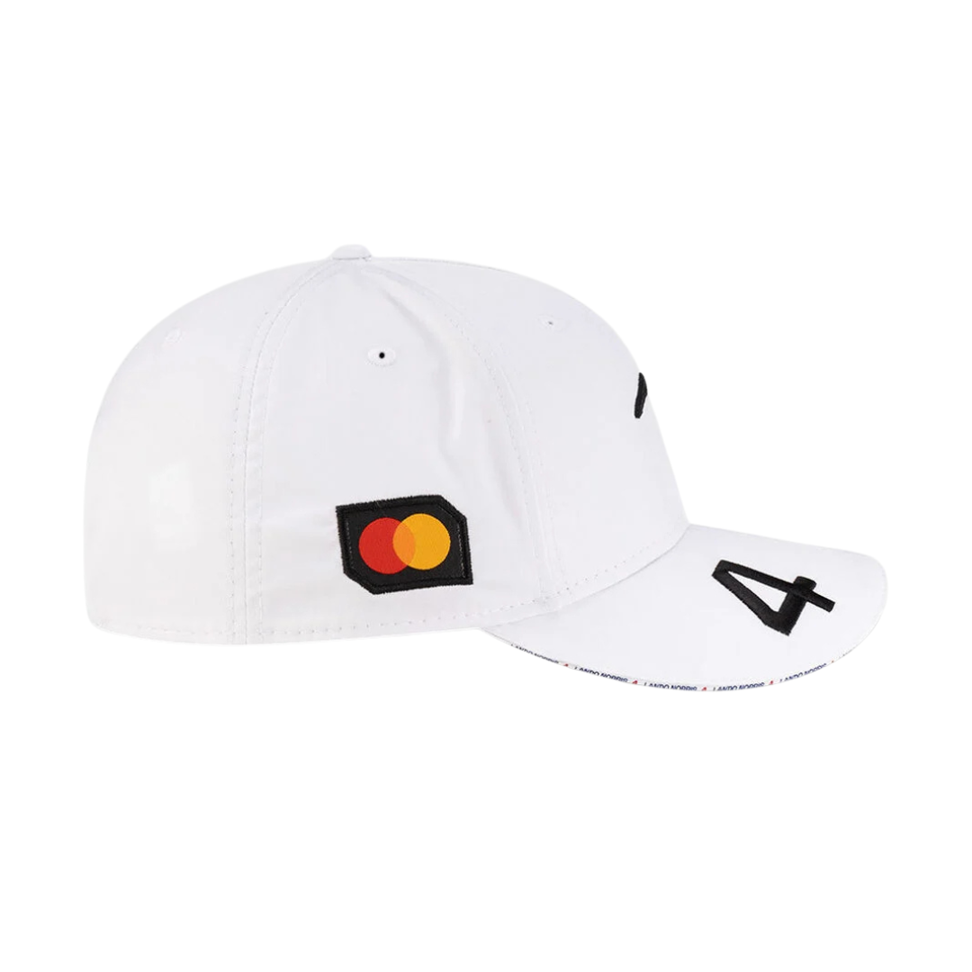 Gorra McLaren Norris British GP 2025 con el Número 4 - Edición Especial