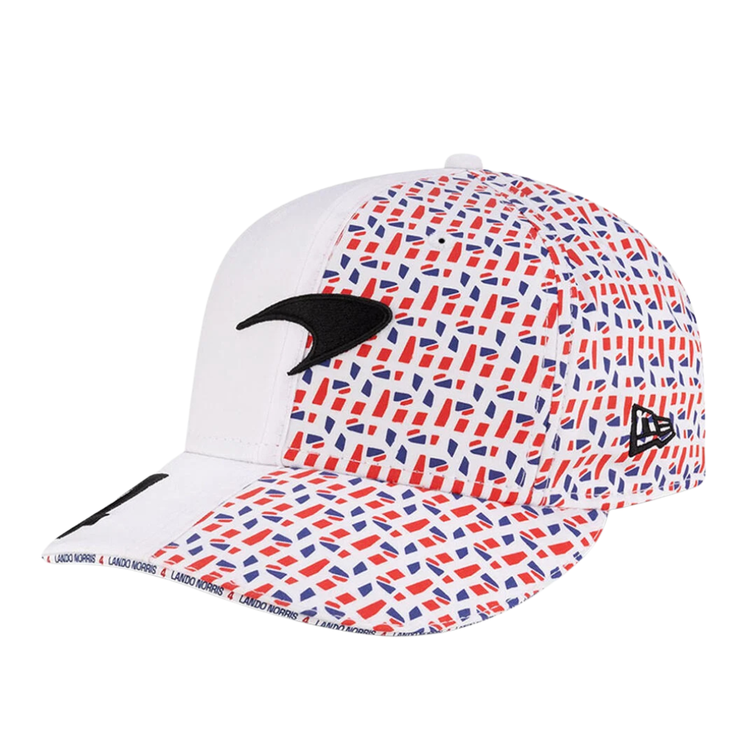 Gorra McLaren Norris British GP 2025 con el Número 4 - Edición Especial