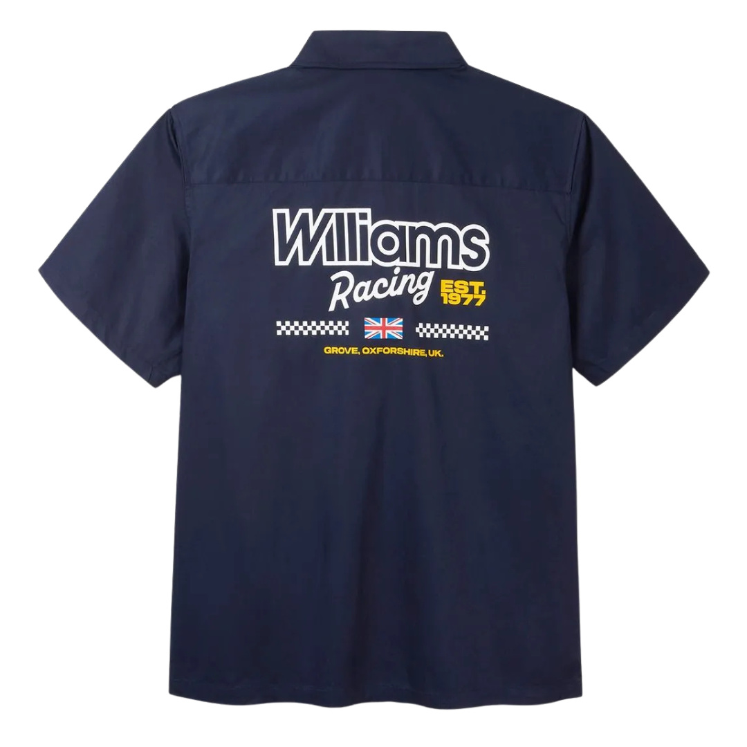 Camisa Unisex Mecánico Williams Racing Patches SE 2025 - Edición Especial
