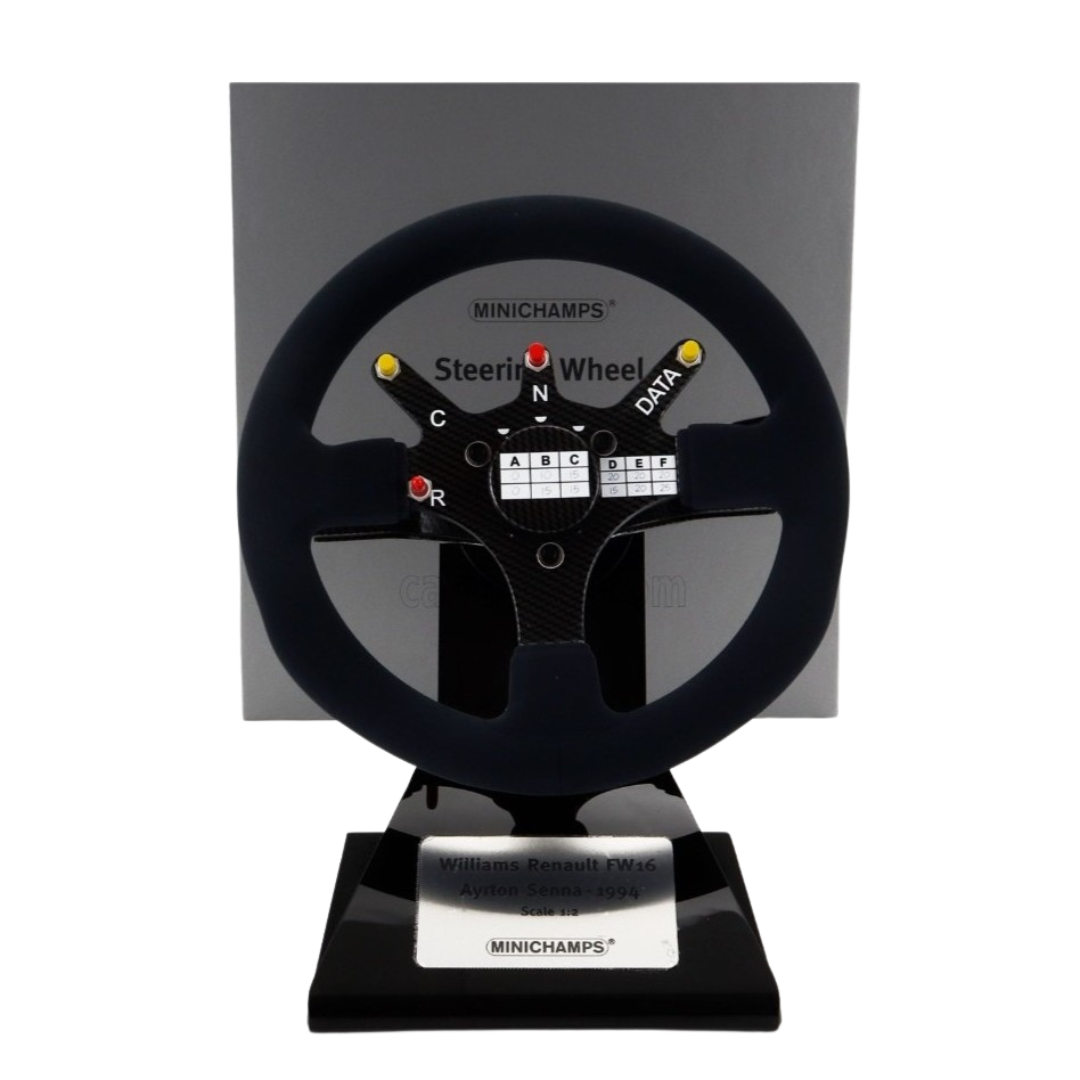 Volante Ayrton Senna Williams FW16 1994 Minichamps 1/2 - Edición Limitada