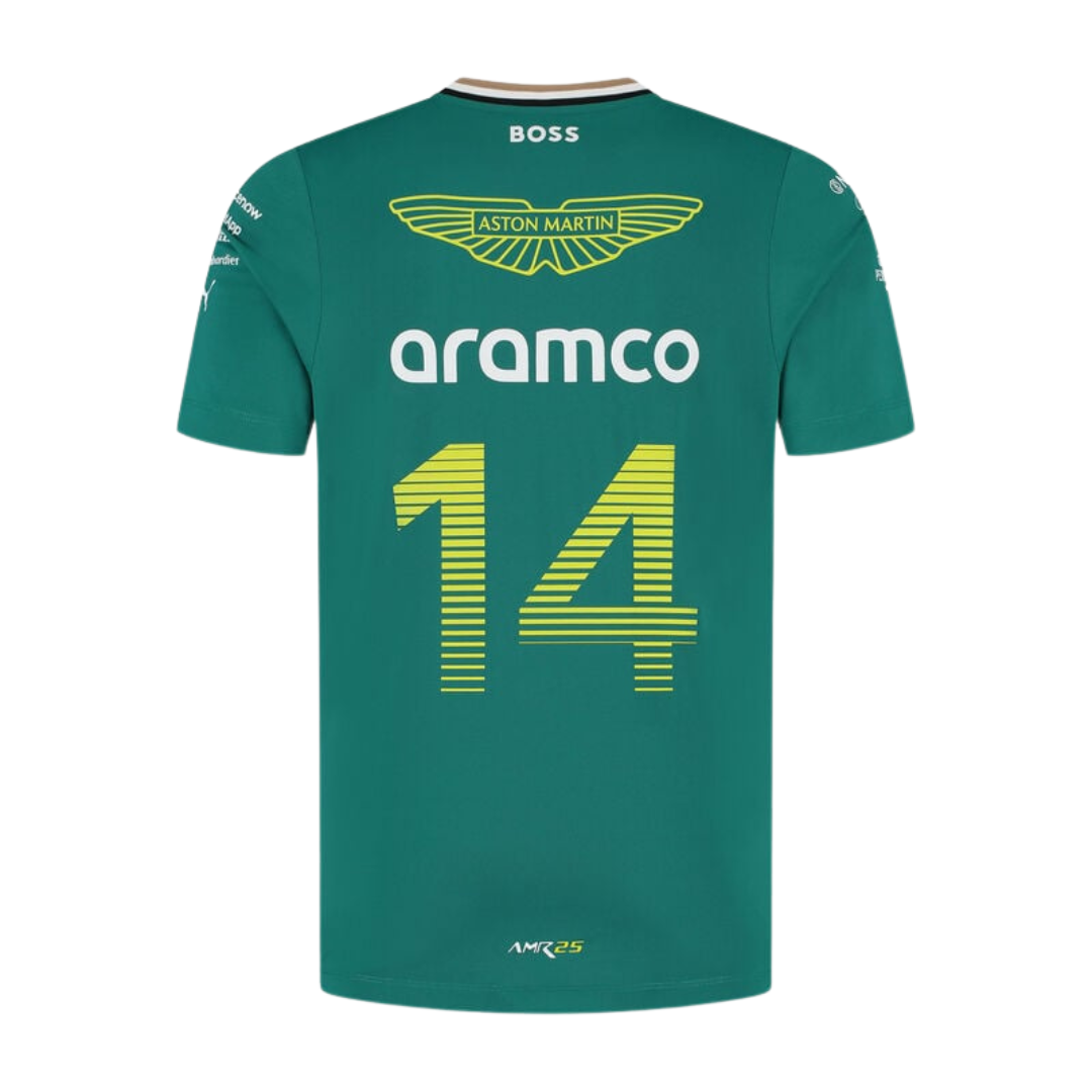 Playera Fernando Alonso Aston Martin F1 Team 2025