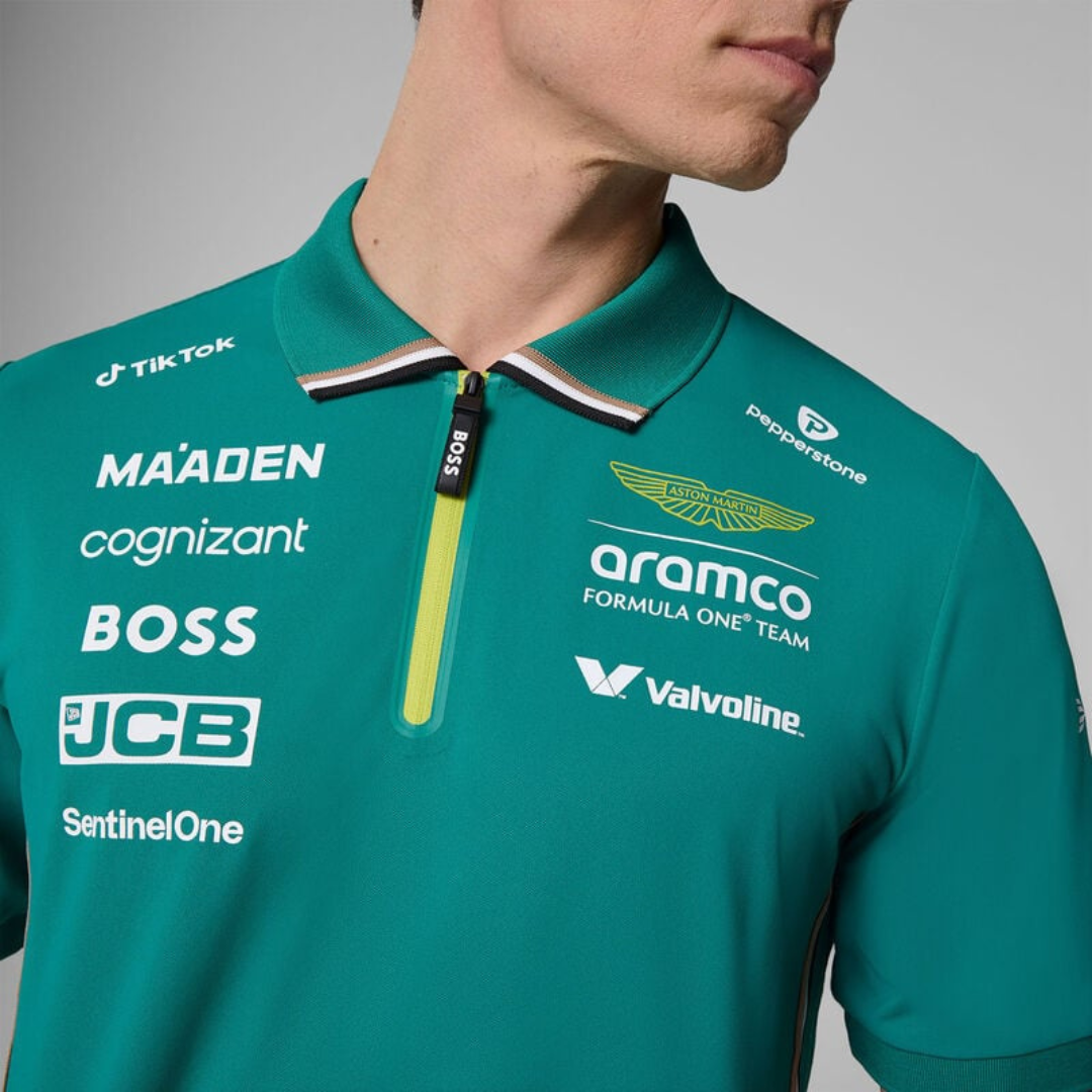 Playera Polo Aston Martin F1 Team 2025