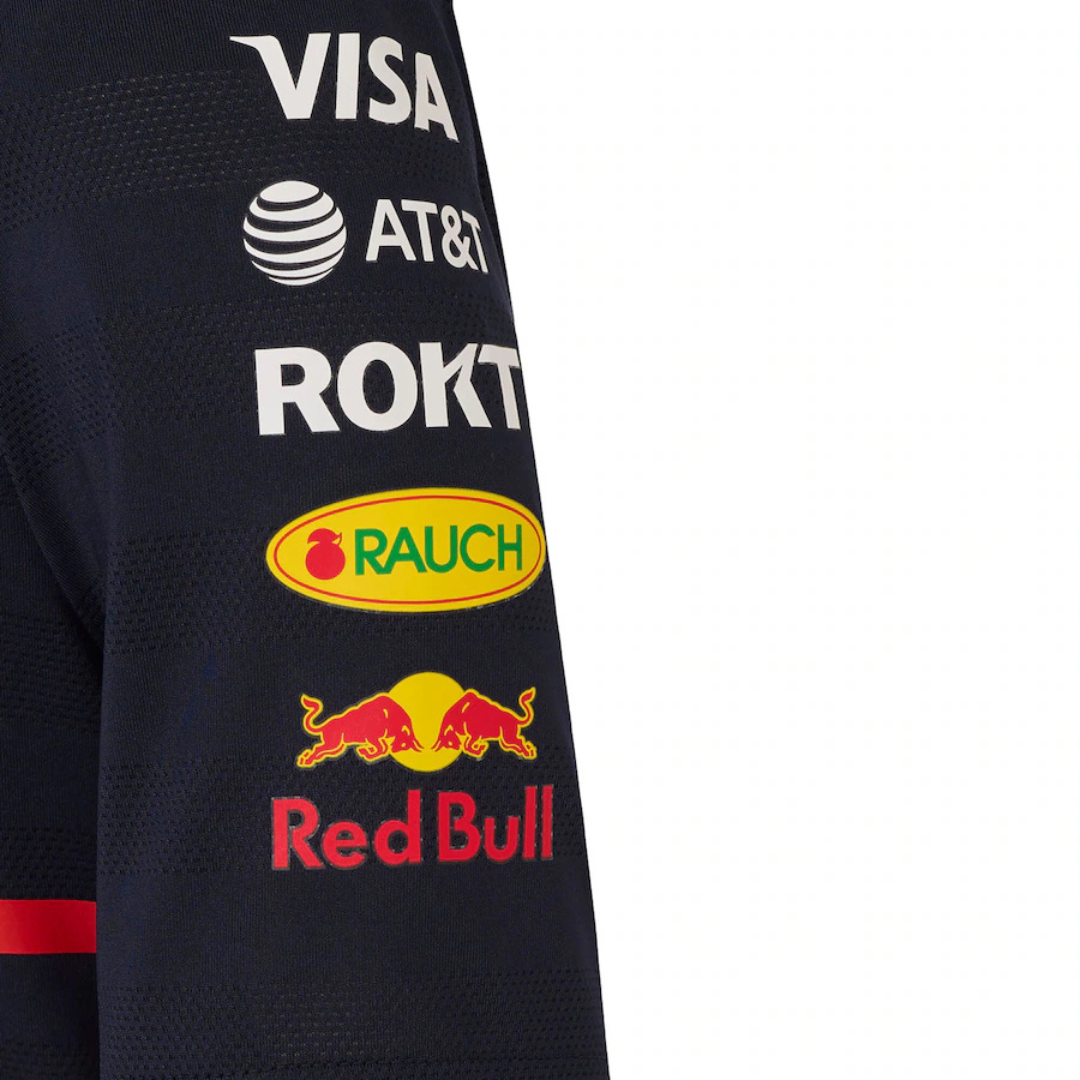 Playera Polo Infantil Red Bull Racing Polo 2025 Team