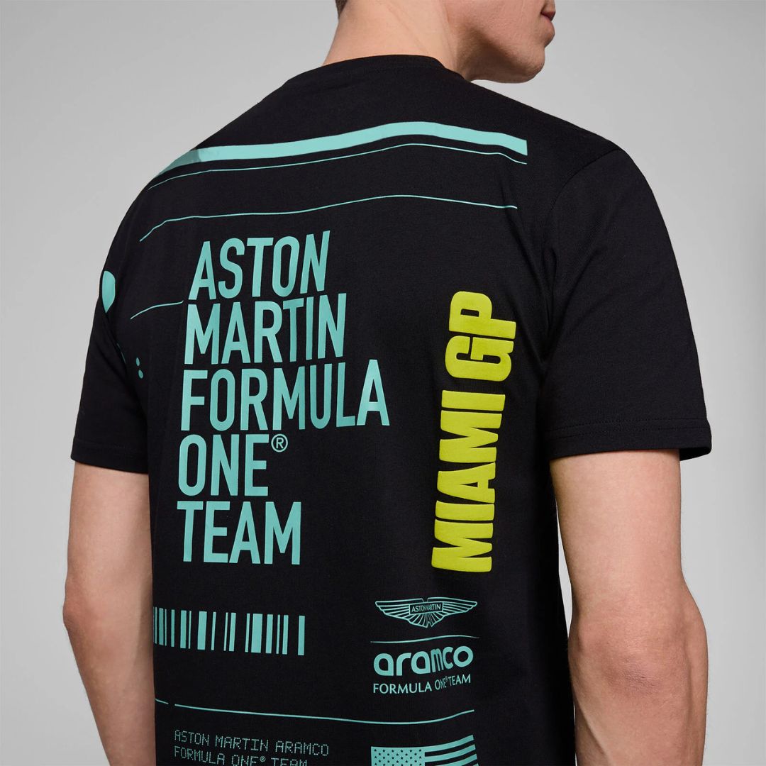 Aston Martin F1™ Team 2025 Miami GP T-shirt – Edición Especial Fórmula 1™