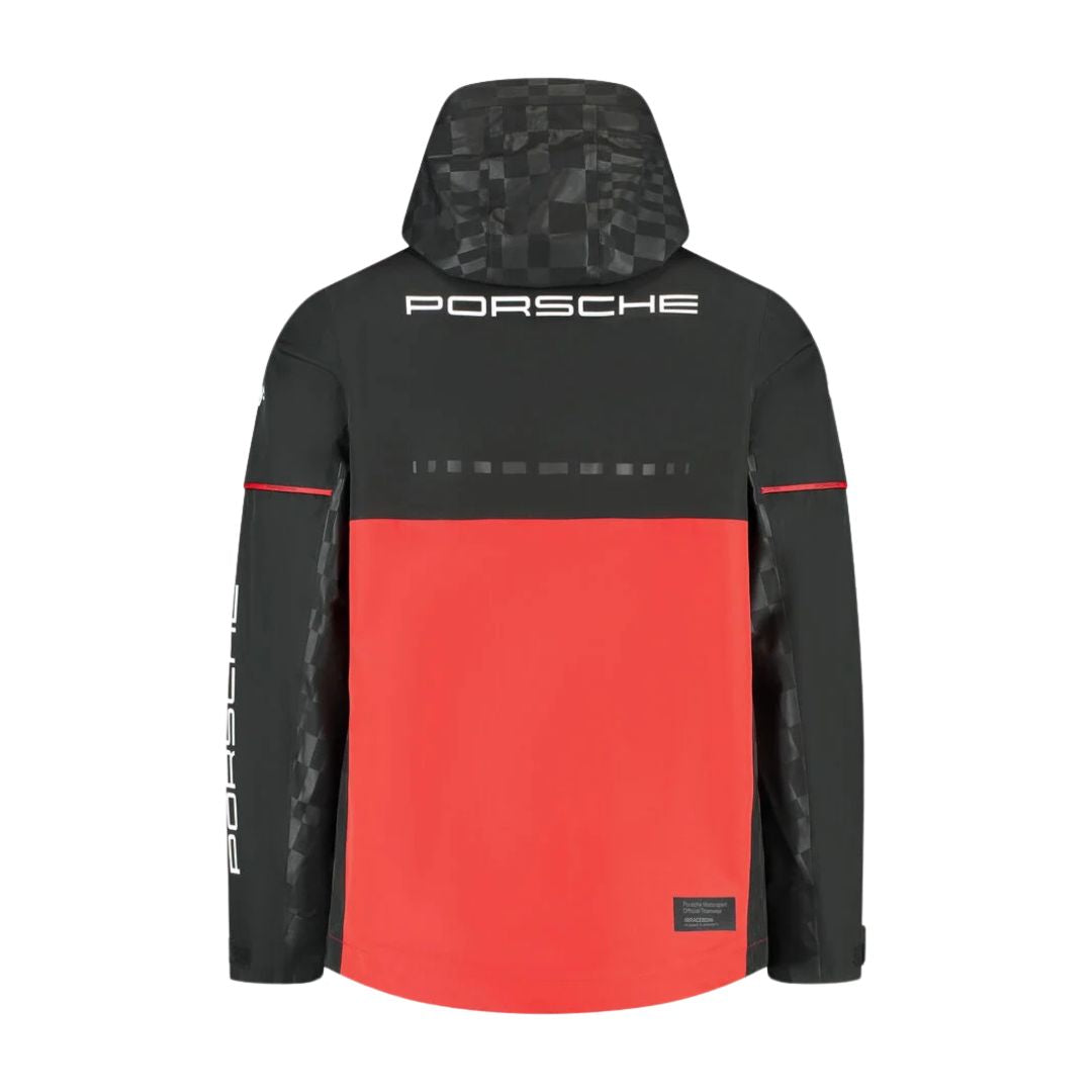 Porsche Motorsport Team Rain Jacket 2025 – Chaqueta Impermeable Oficial PUMA