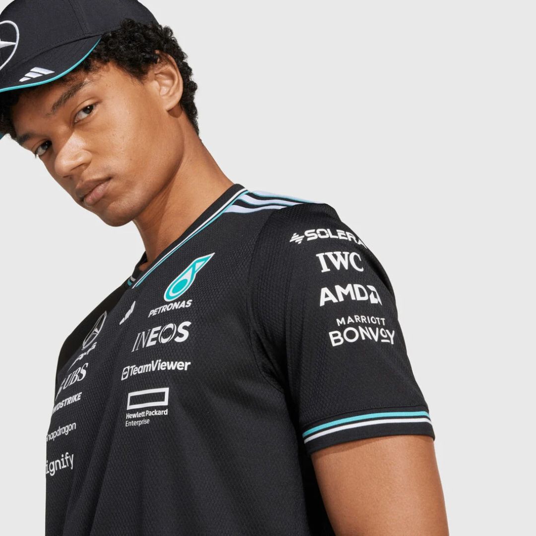 Adidas 2025 Authentic Driver T-shirt – Mercedes-AMG Petronas F1