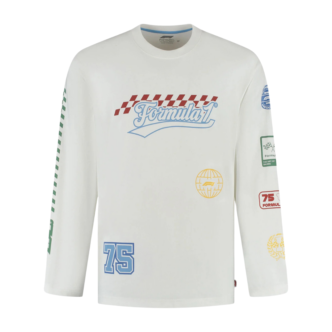 Playera Legacy Oversized F1™ 75 Años – Edición Retro