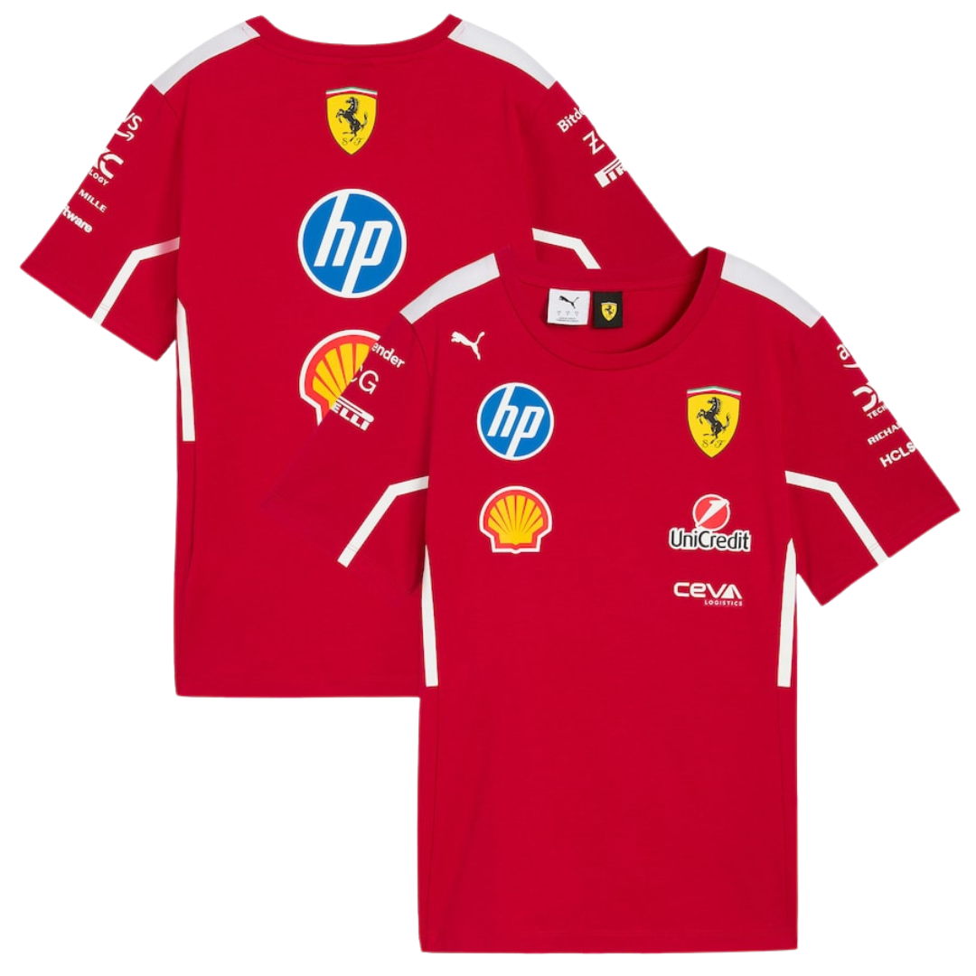 Playera Infantil Scuderia Ferrari F1™ PUMA 2025 Teamwear