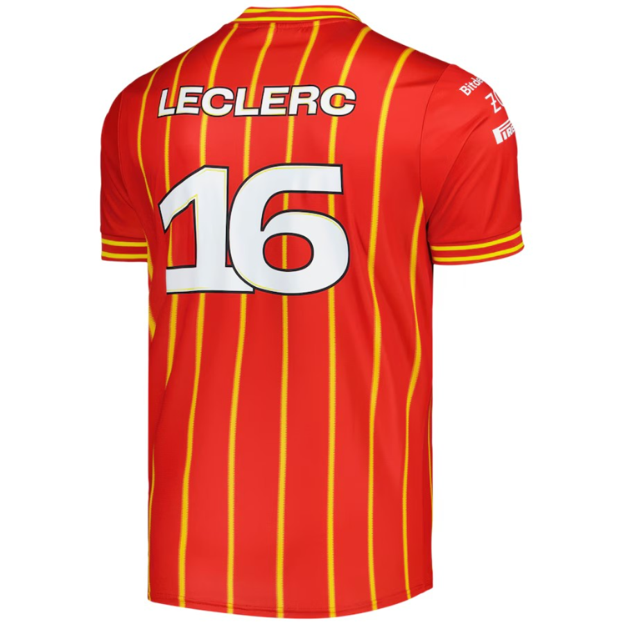 Jersey Soccer Scuderia Ferrari Charles Leclerc Edición Especial GP Austria **2024**