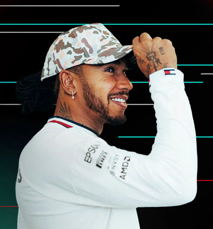 Mercedes AMG Petronas Lewis Hamilton Cap Special Edition GP Abu Dhabi Season **2021**