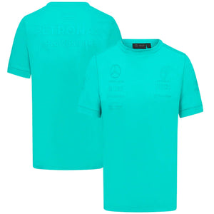 Mercedes AMG Petronas Stealth Turquoise T-shirt Season **2023**