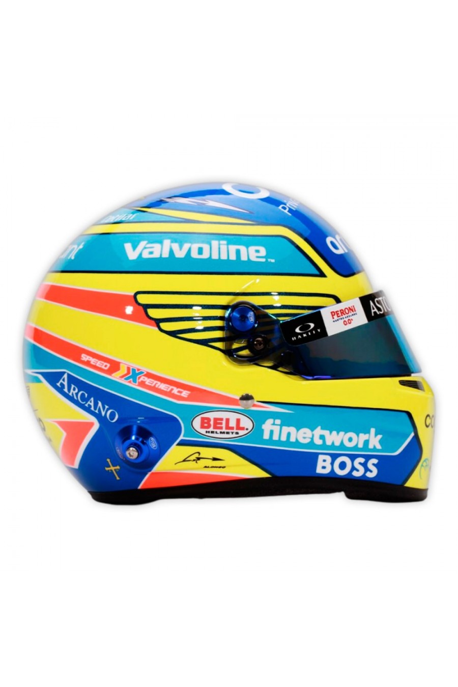 Casco 1:2 Fernando Alonso Temporada **2024** – Pitshop