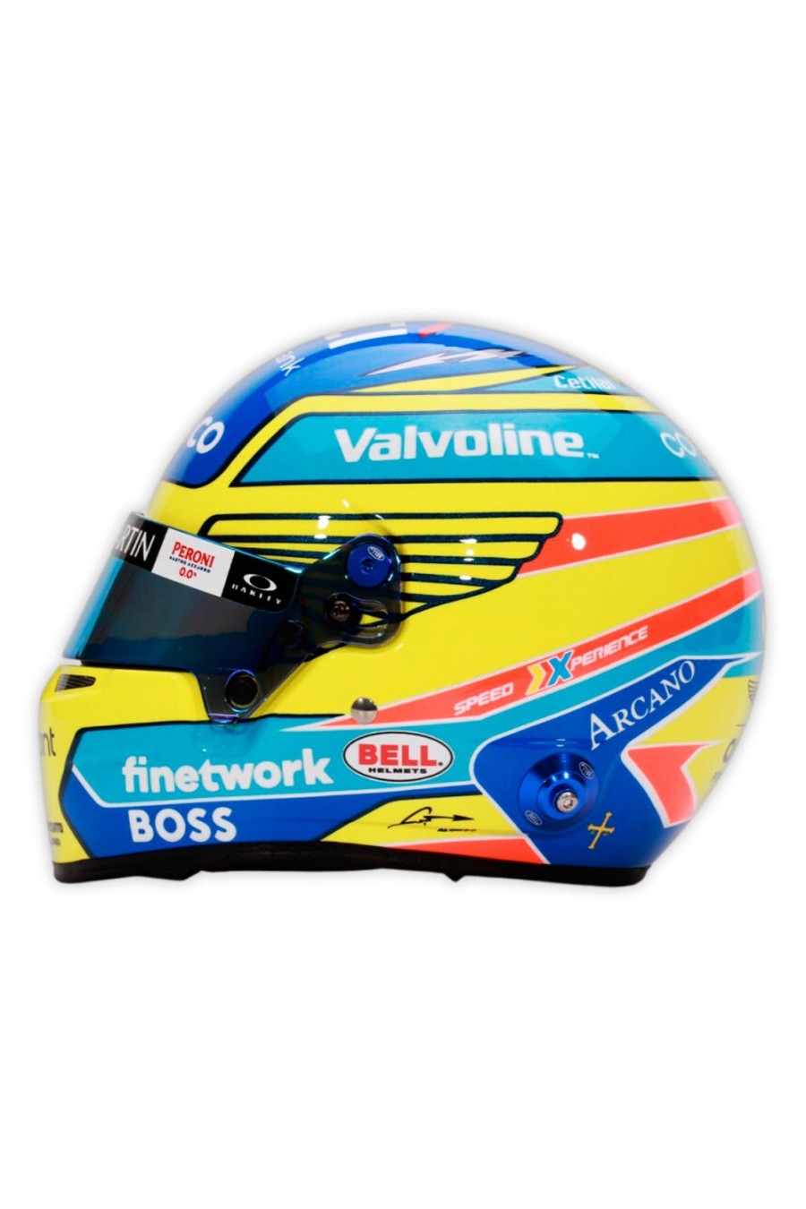 Casco 1:2 Fernando Alonso Temporada **2024**