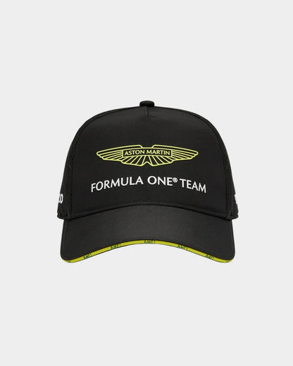 Gorra Oficial Aston Martin F1 Team 2024 Negro