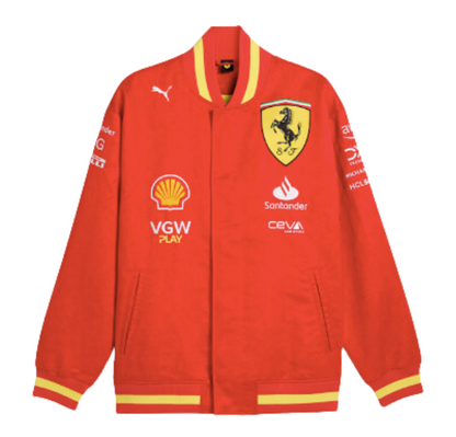 Chamarra Scuderia Ferrari Team Varsity