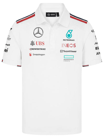 Mercedes AMG Petronas White Polo Season **2024**