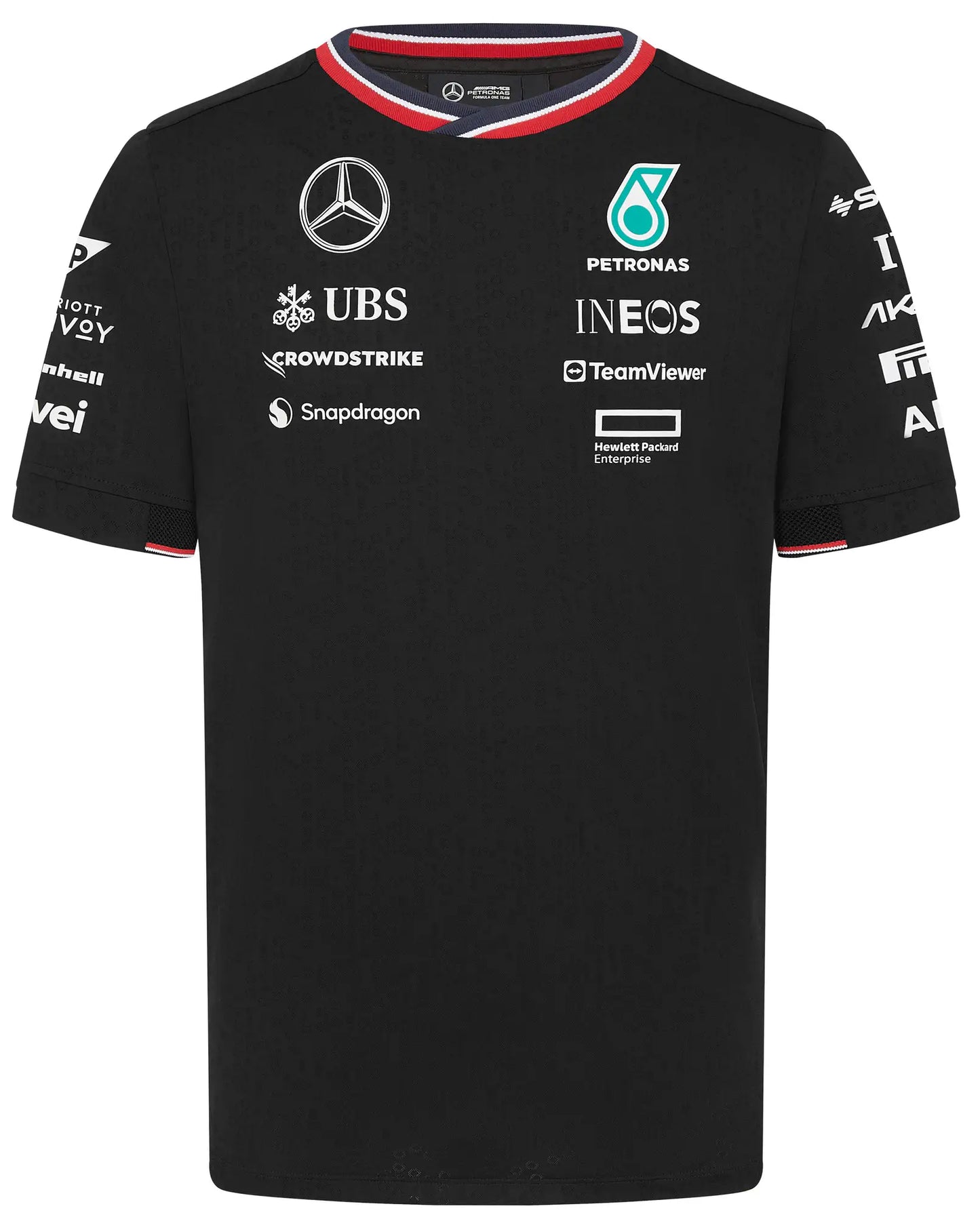 Mercedes AMG Petronas Black T-shirt Season **2024**