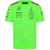 Mercedes AMG Petronas Celebration Green Volt Season T-Shirt **2024** 