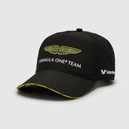 Gorra Oficial Aston Martin F1 Team 2024 Negro