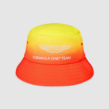 Gorro de pescador Aston Martin del GP de España  Fernando Alonso Temporada  **2024**