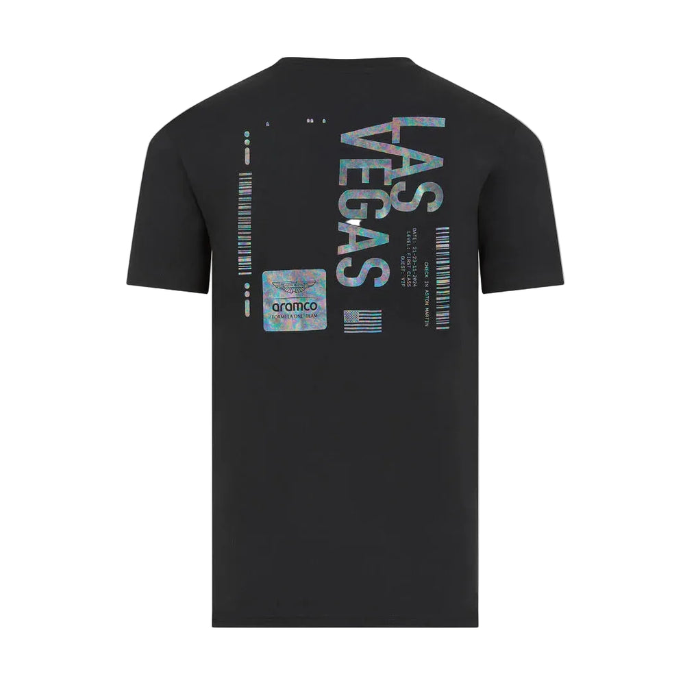 Playera Aston Martin F1 Team Edición Especial Las Vegas GP 2024