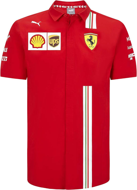 Camisa Vestir Scuderia Ferrari Temporada **2021**