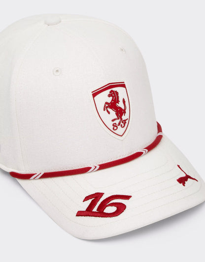 Gorra Charles Leclerc Ferrari F1™ Mónaco 2026 Edición Especial