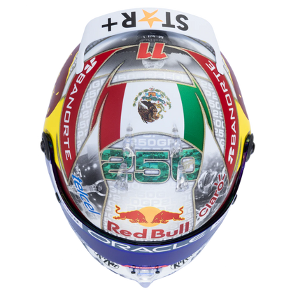 Casco 1:2 Checo Pérez Singapur 250 GP **2023**