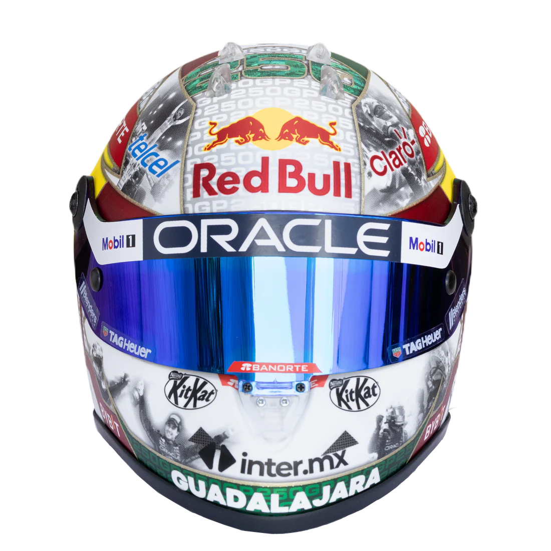 Casco 1:2 Checo Pérez Singapur 250 GP **2023**